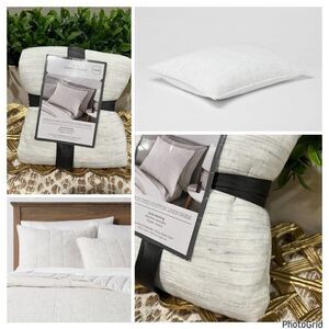 Threshold Space Dyed Linen Sham